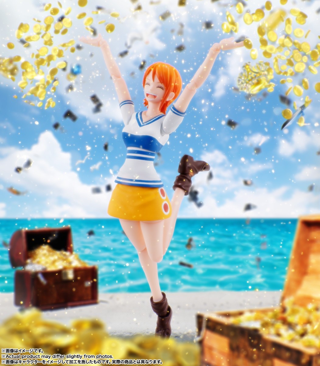 Bandai Tamashii Nations One Piece S.H.Figuarts Nami -Romance Dawn- Action Figure