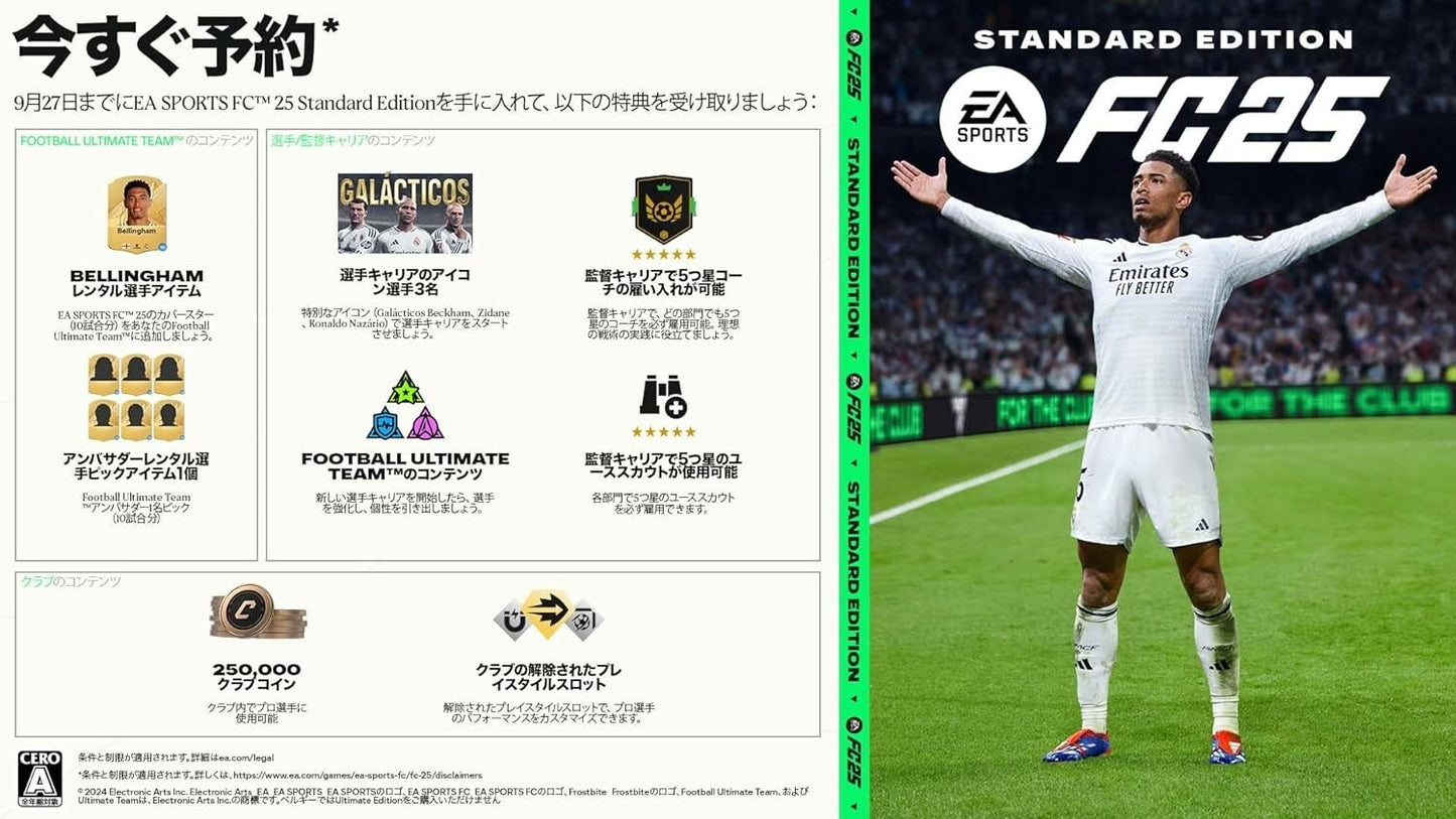 EA Sports FC 25 for Playstation 4 [New Video Game] PS 4