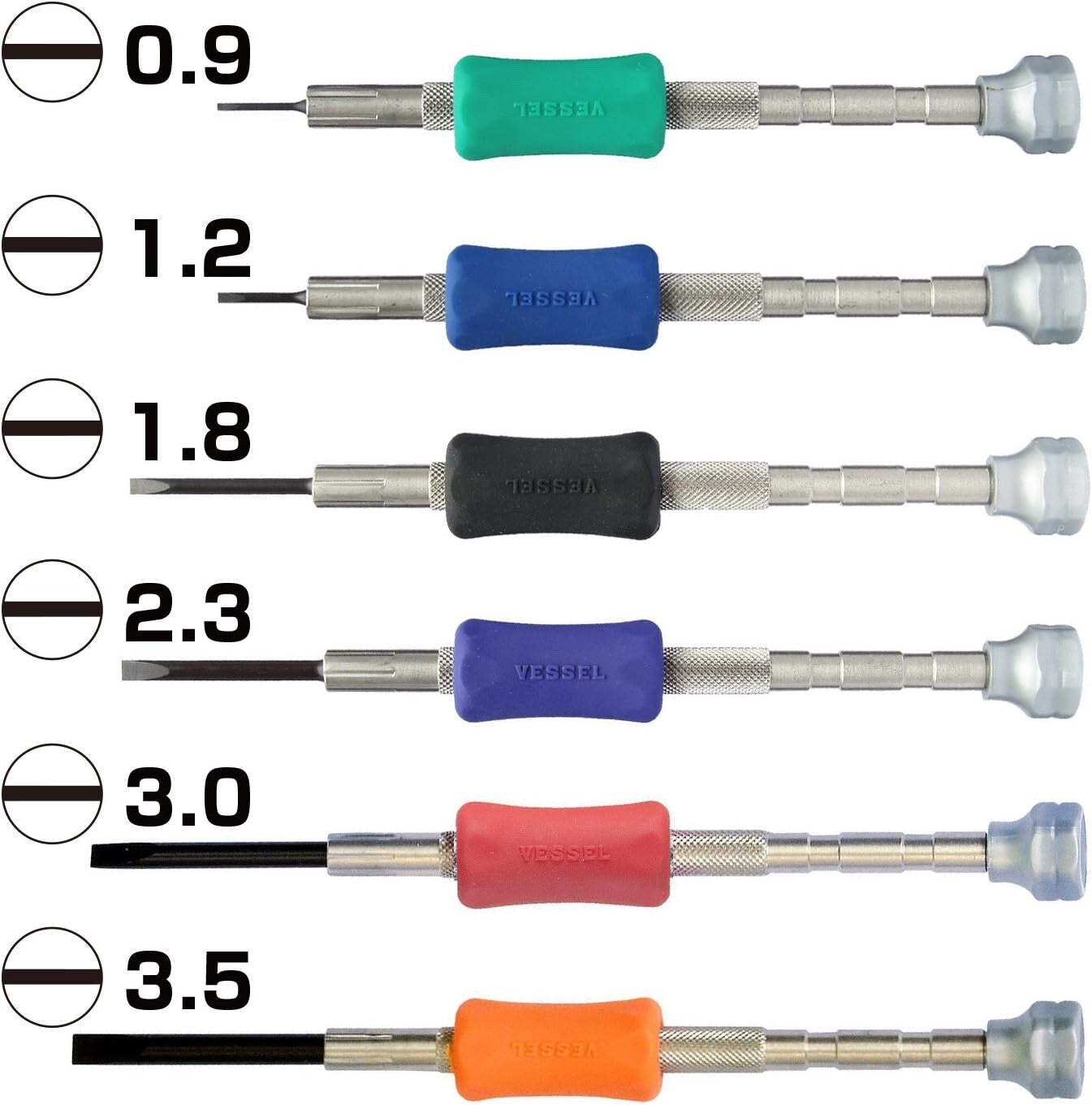 VESSEL Precision screwdriver set TD-55 Japan Import free ship
