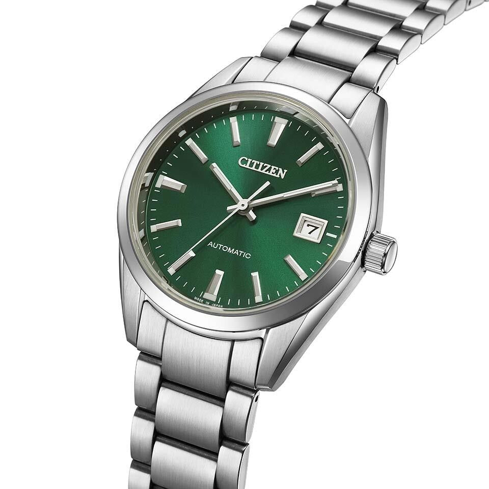 CITIZEN COLLECTION Mechanical Watch for Men NB1051-56W Green Date