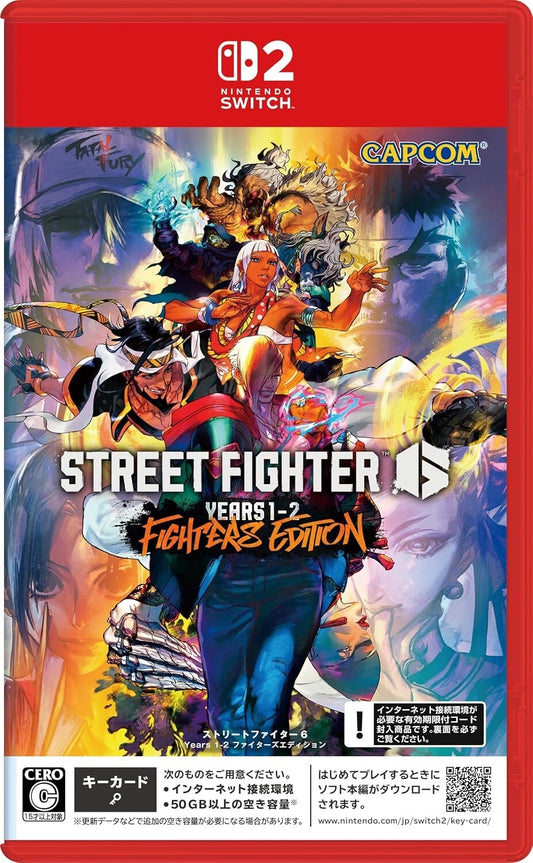 Street Fighter 6 Year 1-2 Fighters Edition Switch 2