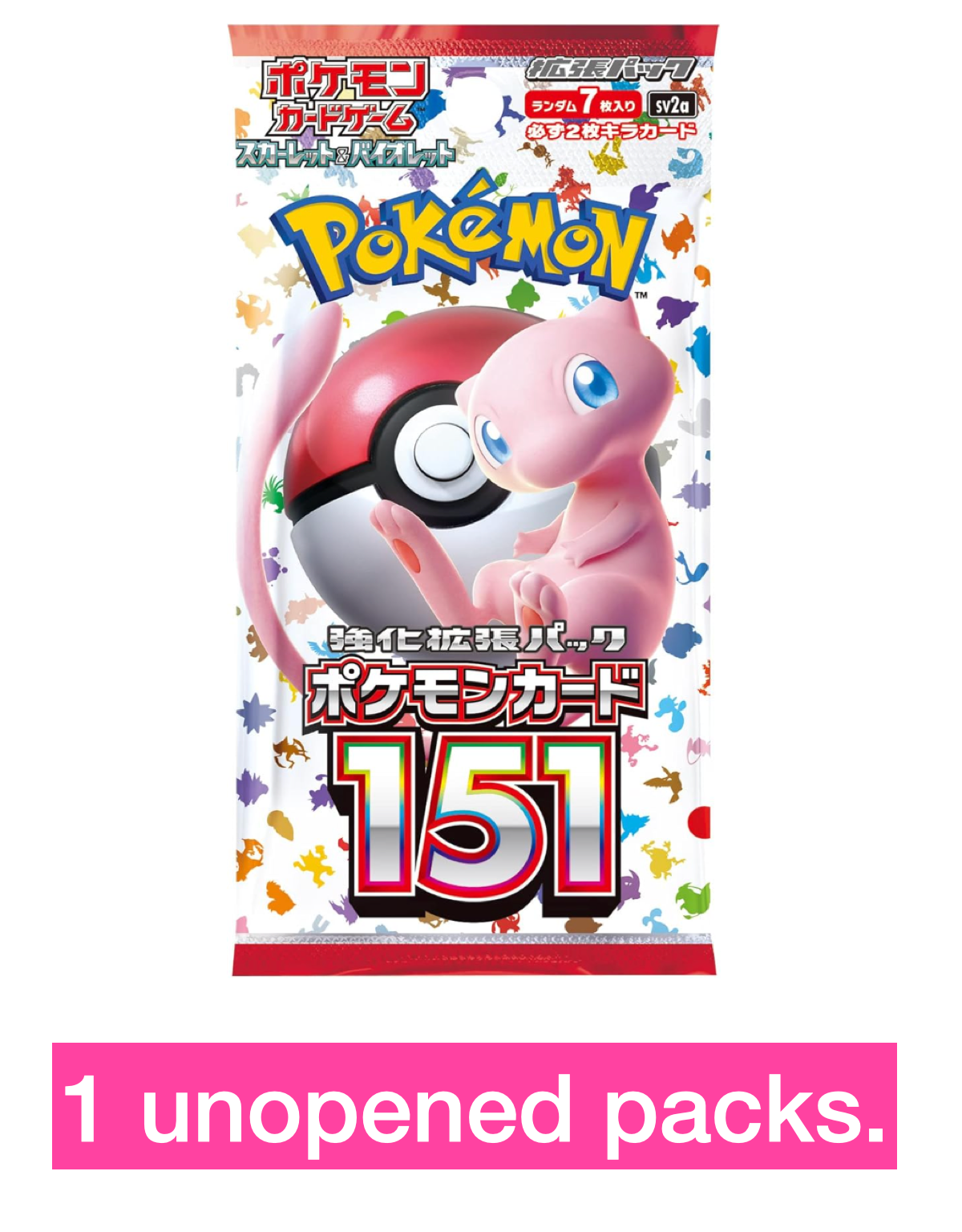 Pokemon Card Scarlet & Violet Pokemon Card 151 Booster  sv2a Japanese