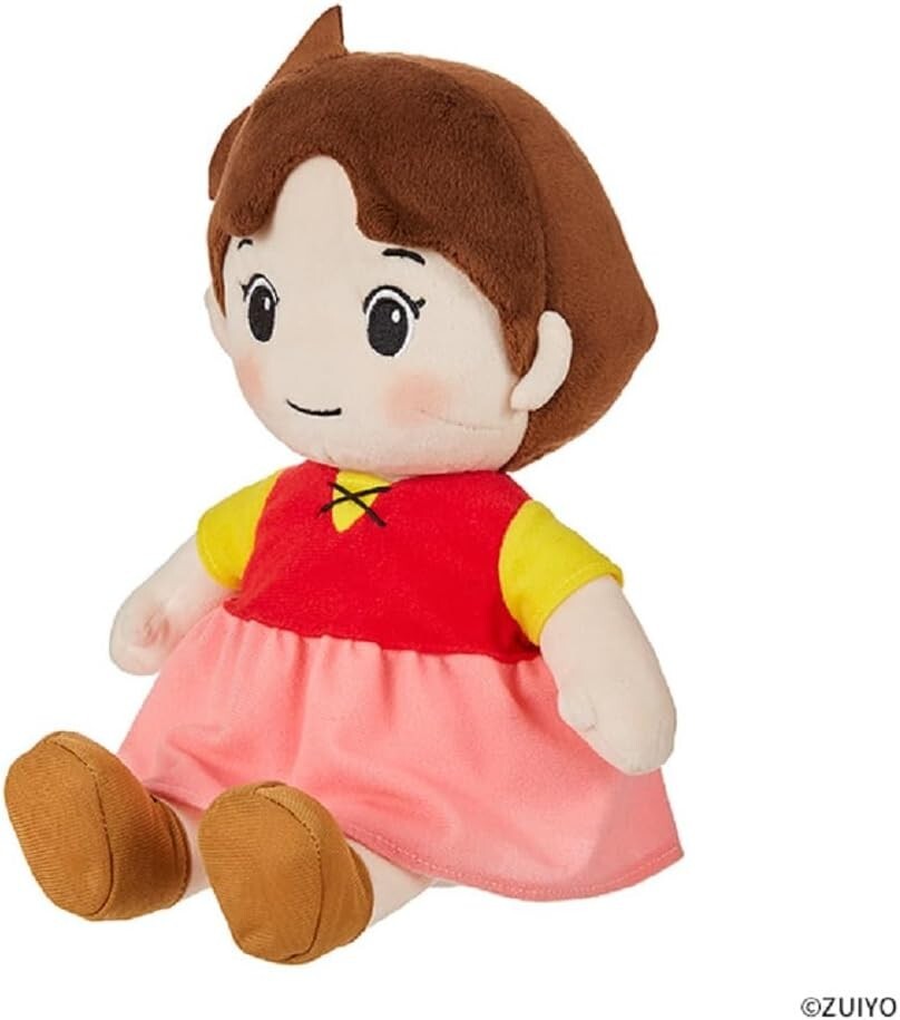 Sekiguchi Heidi Girl of the Alps HEIDI Plush Doll 30cm Stuffed Toy 655298 New