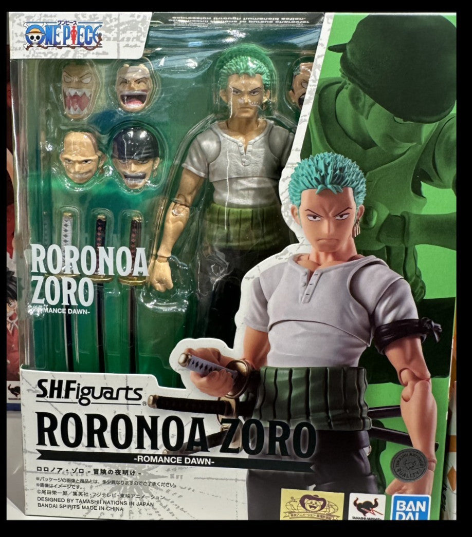 S.H.Figuarts One Piece 5 Figure Set Luffy Zoro Sanji Law Sabo Bandai