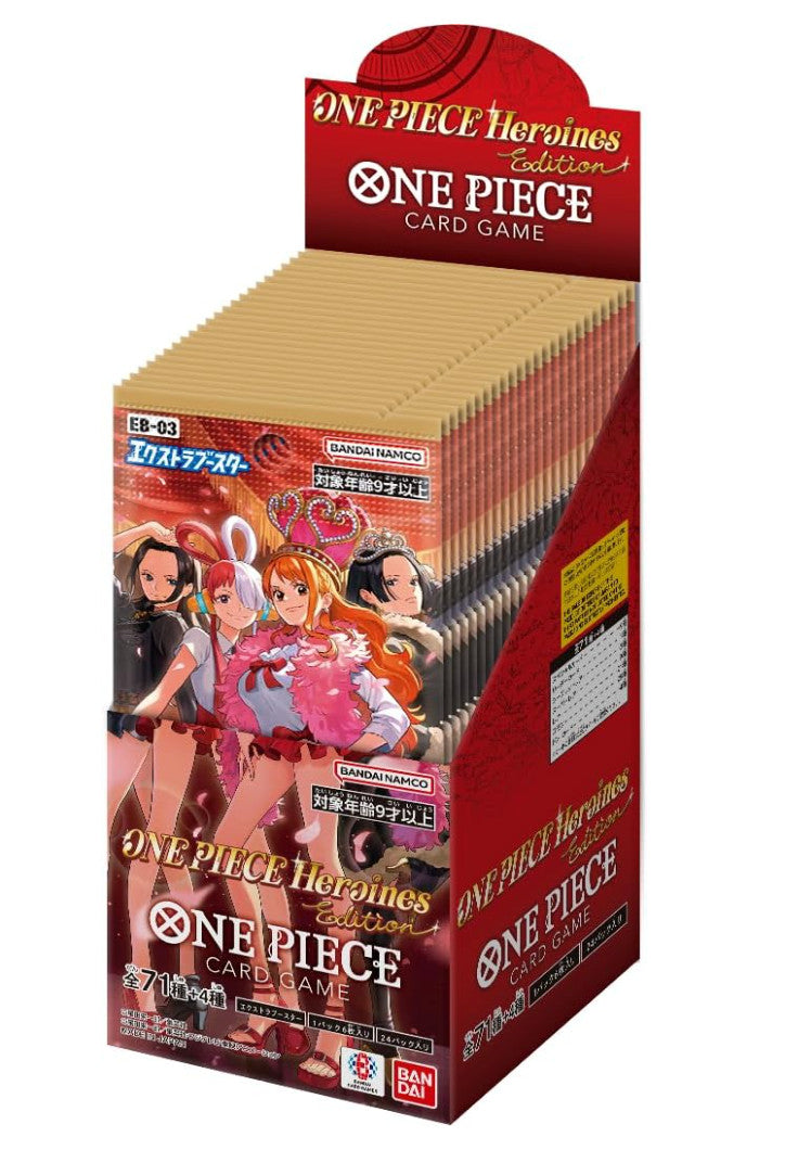 ONE PIECE Card Game Extra Booster Heroines edition EB03 Box Japan BX1