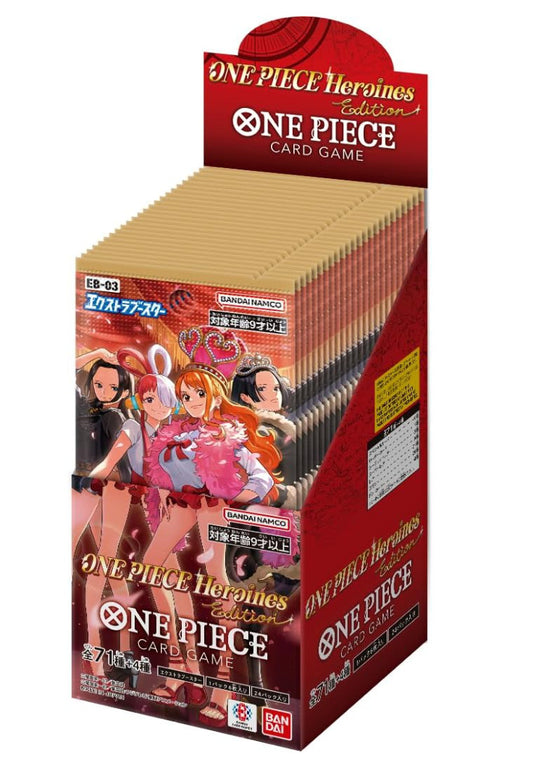 ONE PIECE Card Game Extra Booster Heroines edition EB03 Box Japan BX1