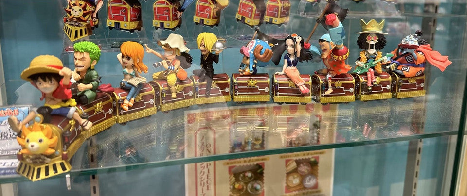 WCF World Collectable Figure One Piece Mugiwara Store Japan Train x10