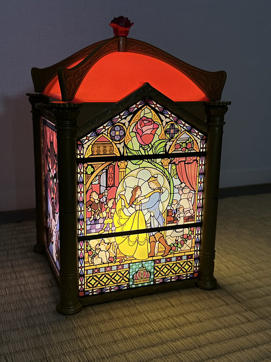 Beauty and the Beast Popcorn Bucket Tokyo Disney Resort Lamp Light with Strap