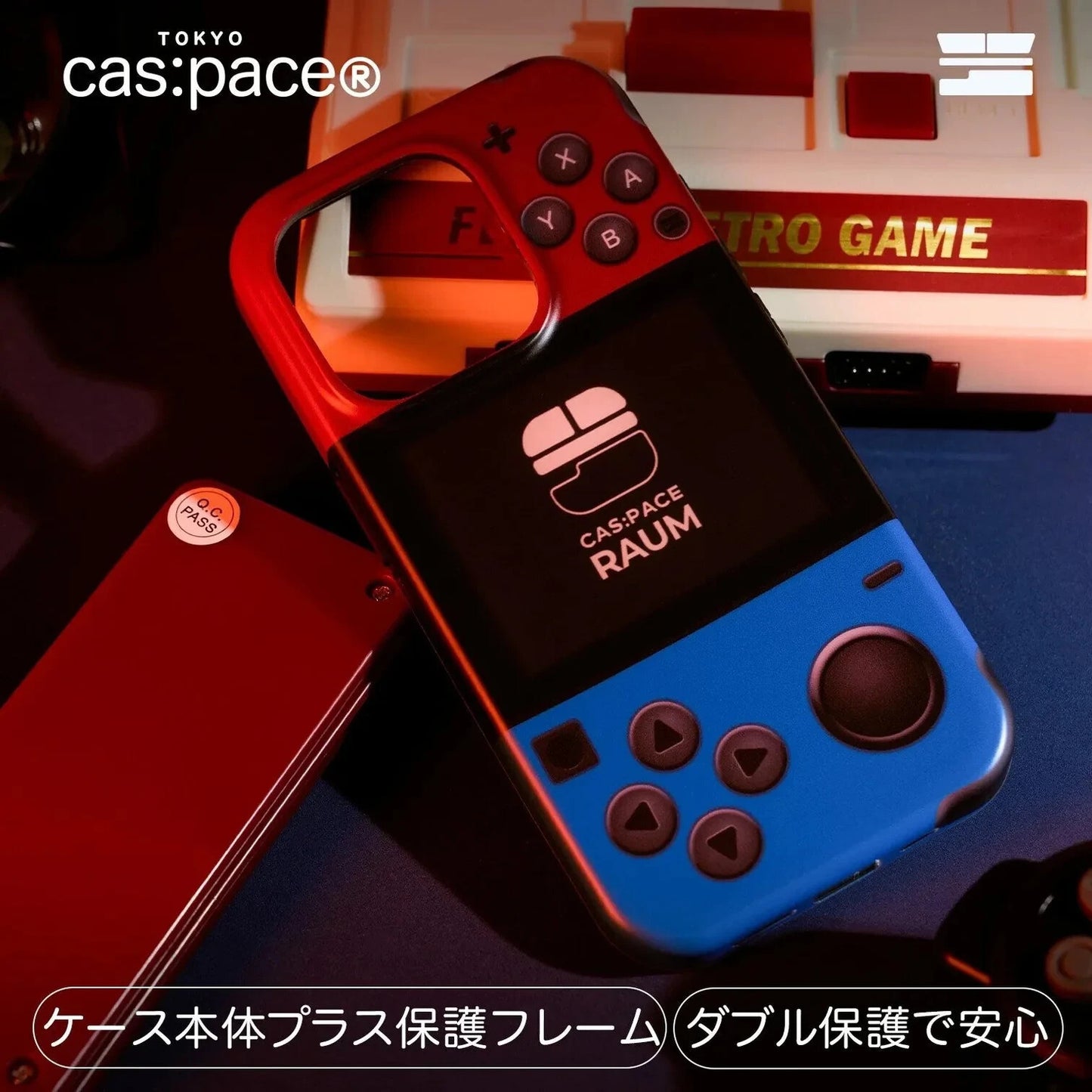 iPhone case for 13 14 15 16 Japan Design Game Console Design Cas:pace