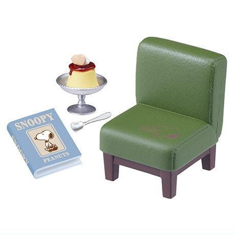 Re-ment PEANUTS Snoopy's BOOK CAFÉ BOX products, 8 types, 8 pieces
