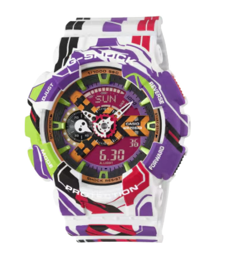 G-SHOCK Evangelion collaboration GA-110EVA30-7AJR 110 SERIES Unisex NEW Japan
