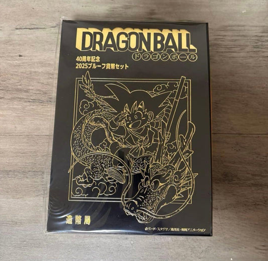 Dragon Ball 40th Anniversary 2025 Proof Coin Set limited JAPAN NEW