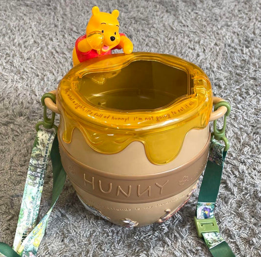 Japan Tokyo Disney Resort Limited Winnie the Pooh Popcorn Bucket 2024