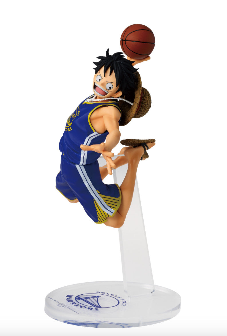 One Piece x NBA Master Stars Piece Luffy Figure Set of 6 Japan Exclusive New