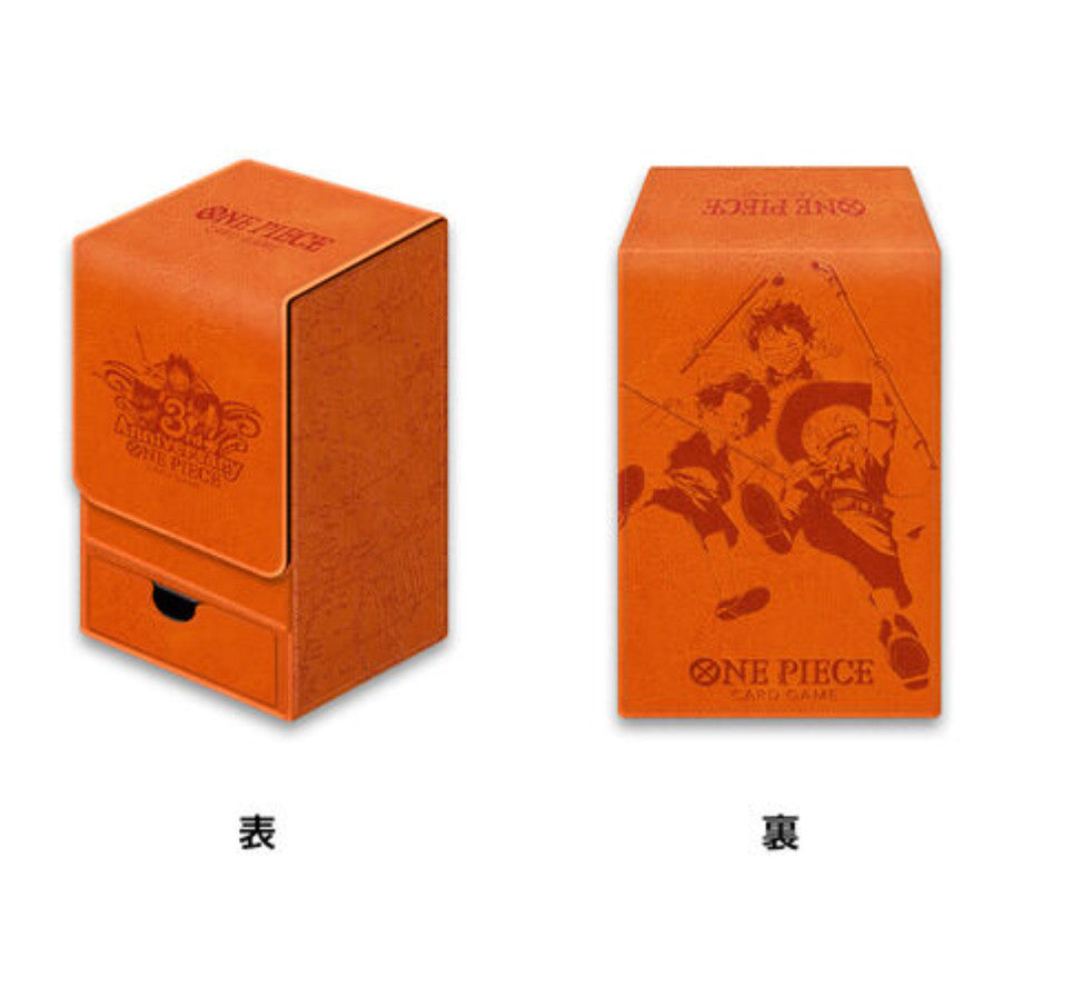 One Piece Card Game Special Leather Card Case 3rd Anniversary Set Limited Japan