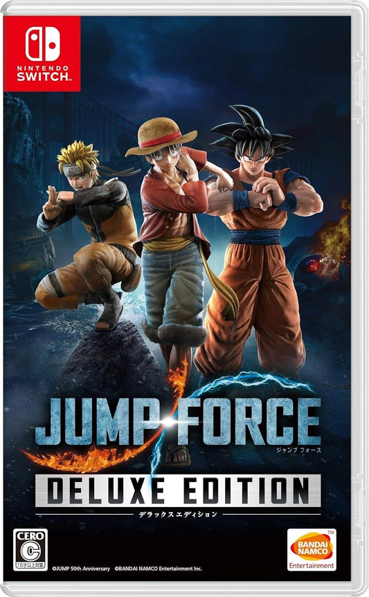 JUMP FORCE Deluxe Edition Nintendo Switch Japanese / English Used
