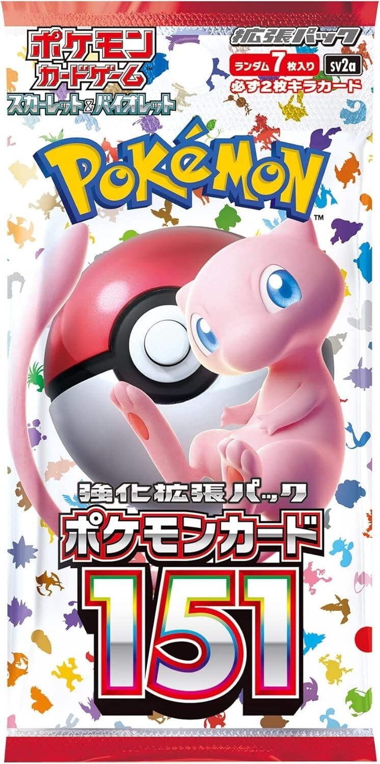 Pokemon Card Scarlet & Violet Pokemon Card 151 Booster  sv2a Japanese