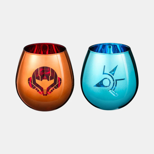 Nintendo TOKYO Limited METROID Glass Set Japan