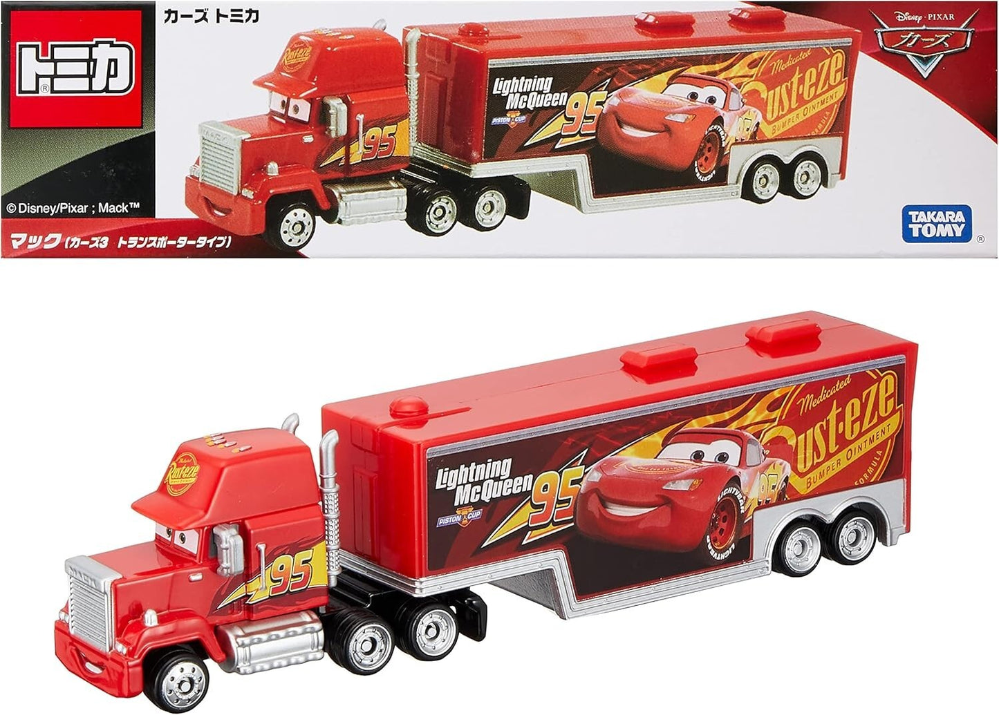 New TAKARA TOMY Disney Cars Tomica Mack Cars 3 Transporter Type Truck Car Japan