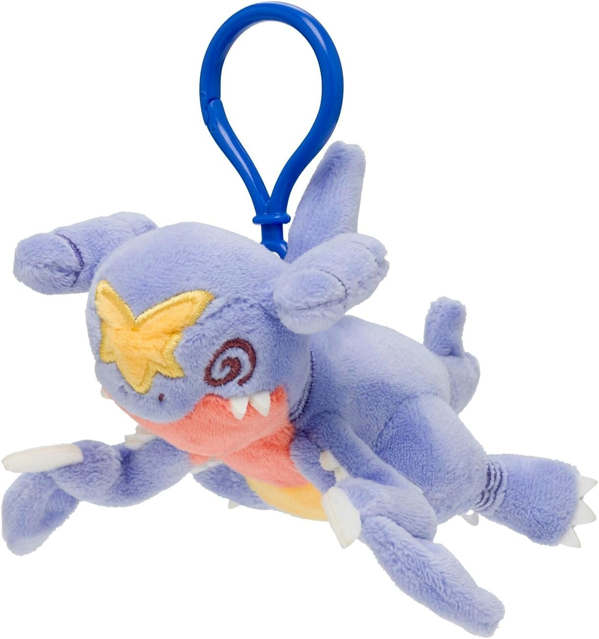 Pokemon Plush Garchomp SENTOU FUNOU Keychain Stuffed Toy Pokemon Center Japan