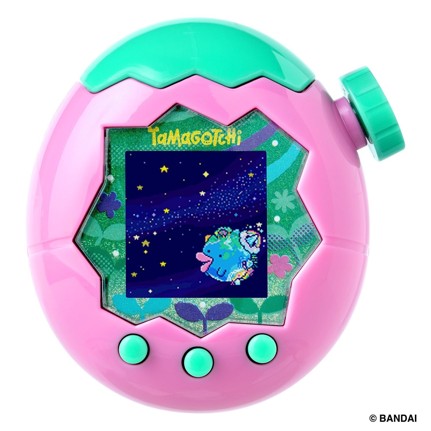 BANDAI Tamagotchi Paradise 2025 Pink Land/Blue Water/Purple Sky