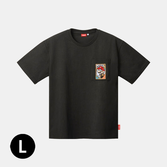 Mario Hanafuda T-shirts Black Nintendo Tokyo Limited Shirt