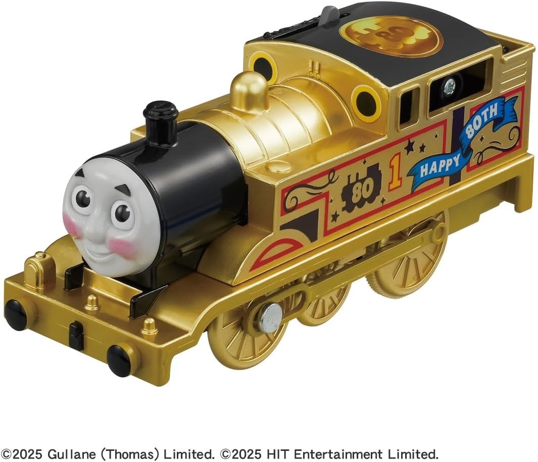 Gold Plarail Thomas Thomas the Tank Engine Original 80th Anniversary