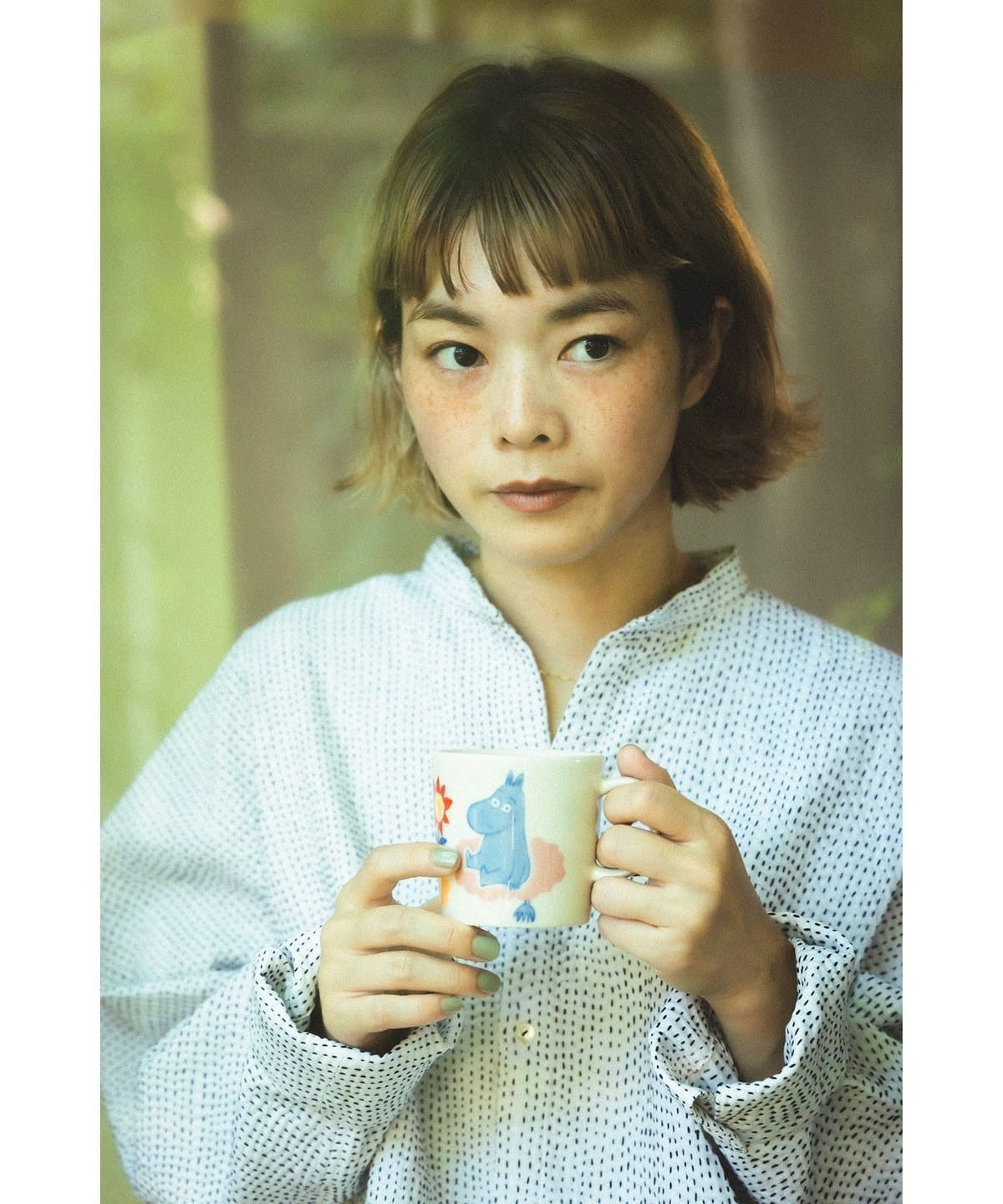 COLLABORATION MOOMIN ARABIA Hand Painted Mug BEAMS Japan New