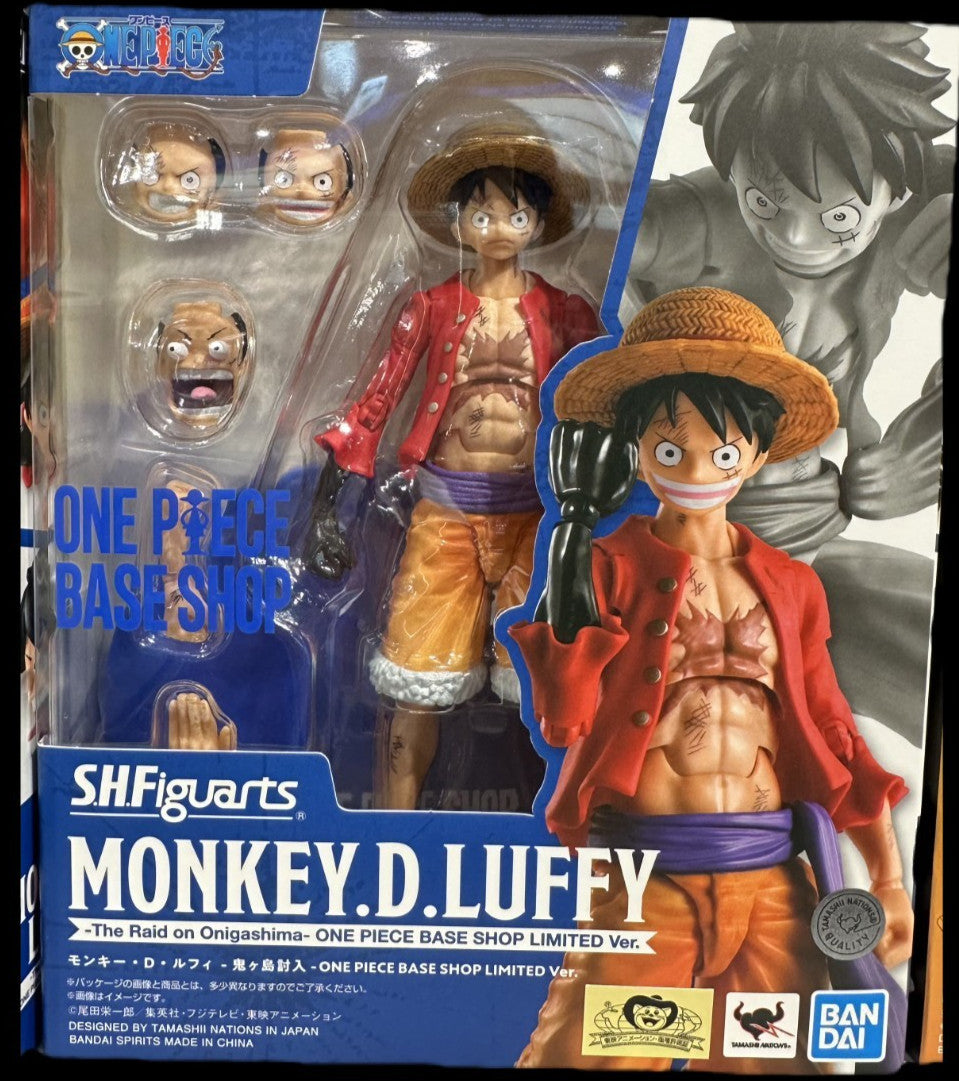 S.H.Figuarts One Piece Monkey D. Luffy 3 Figure Set Gear 5 Base Shop Romance