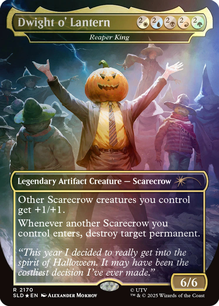MTG Secret Lair x The Office Dwight’s Destiny Foil Edition Superdrop