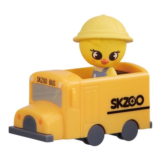 Stray Kids SKZOO School Bus Figure Official Character Goods Kpop Japan