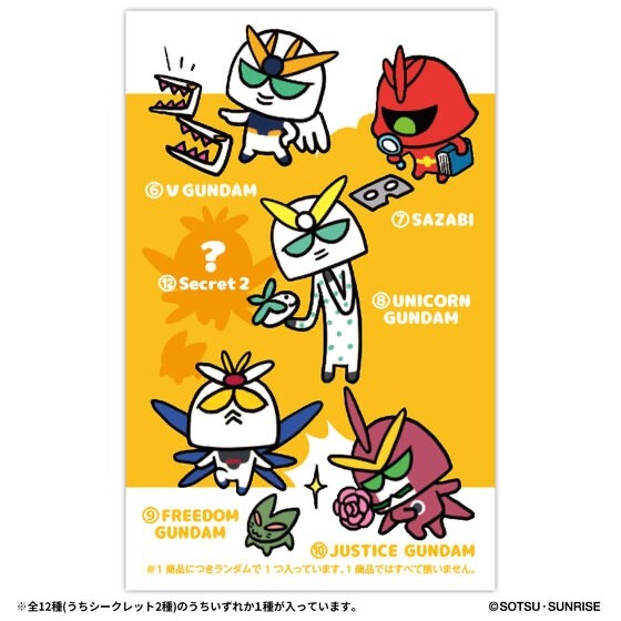YURUGUN Wave 1 Bandai Mecha Robot Figure Series Vol.1 Blind Box Japan