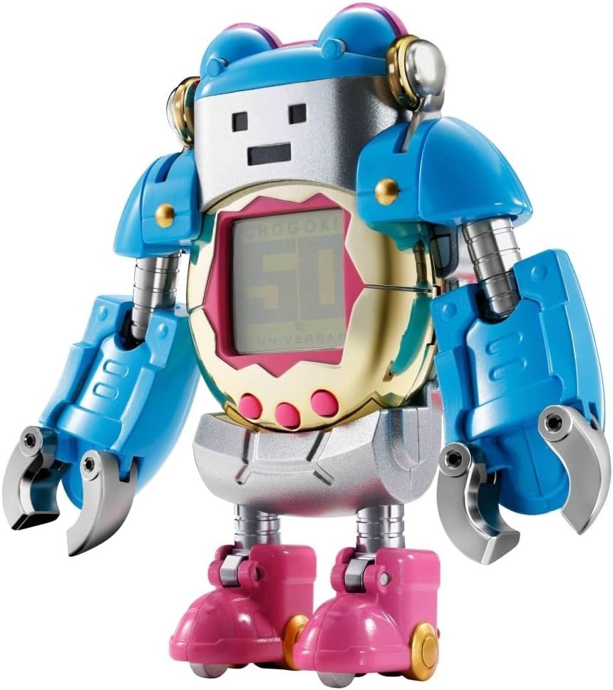 BANDAI CHOGOKIN TAMAGOTCHI ROBO 100mm Action Figure w/ Tracking NEW