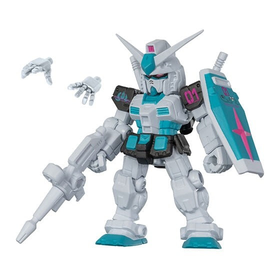 MOBILE SUIT ENSEMBLE GUNDAM Hatsune Miku Figure Capsule Toy Complete 4 Types set