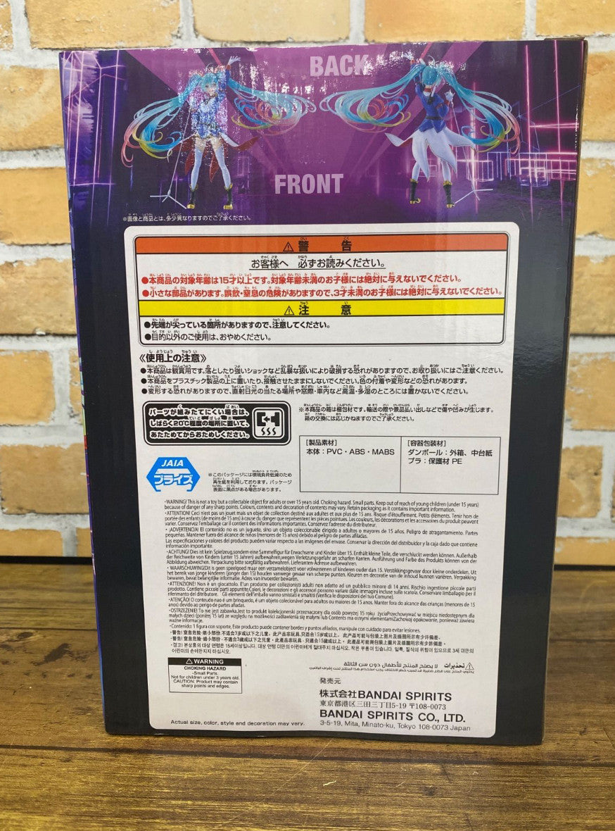 Gundam Hatsune Miku BANPRESTO EVOLVE -GUNDAM Collaboration- Figure