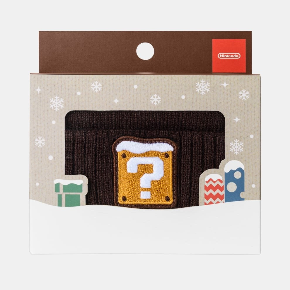Nintendo Super Mario Winter Collection Knit Cap Japan New