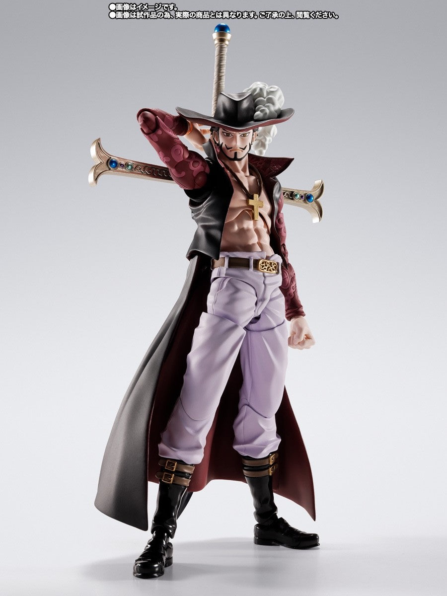 S.H. Figuarts One Piece Dracule Mihawk Hawkeye 6.5" Action Figure Bandai