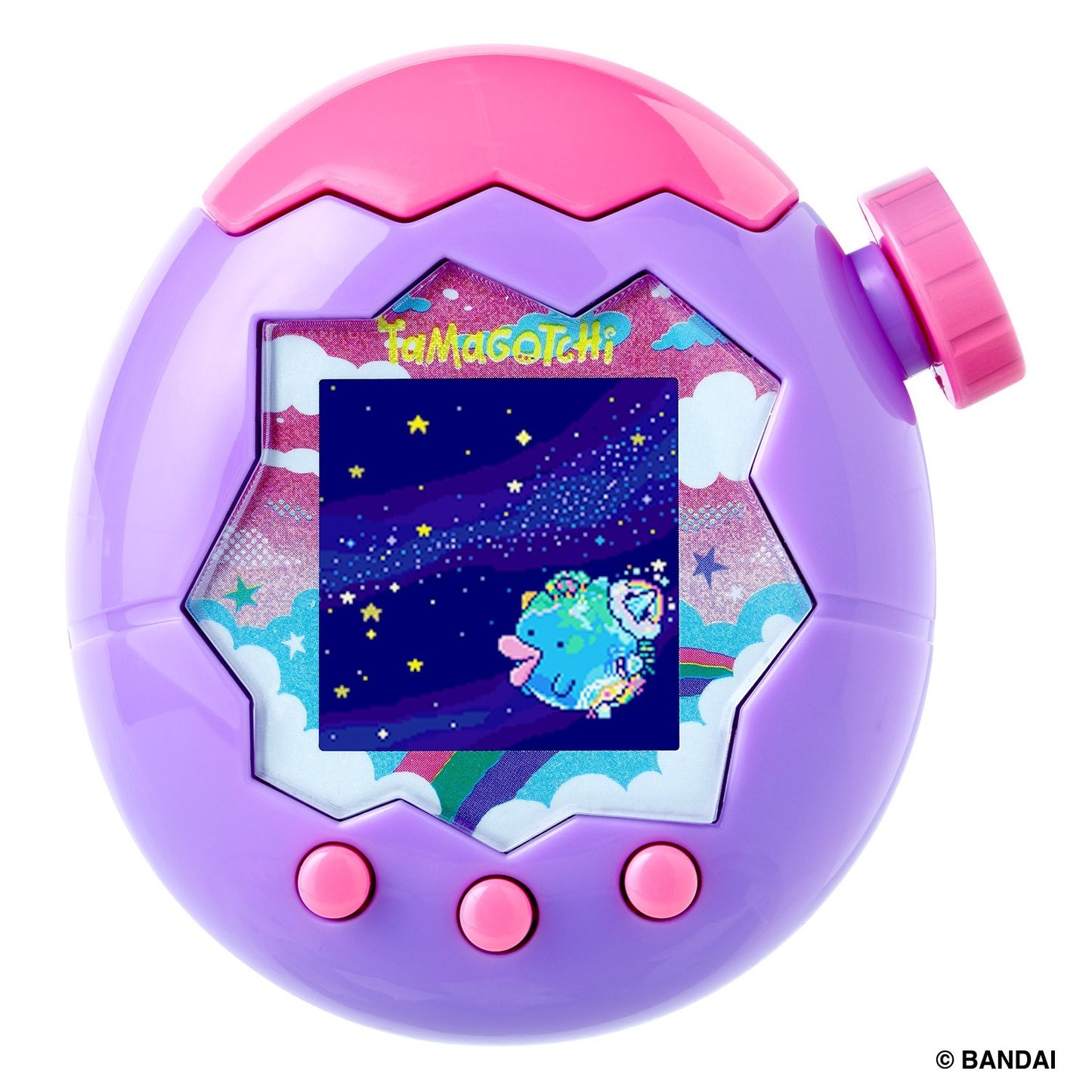 BANDAI Tamagotchi Paradise 2025 Pink Land/Blue Water/Purple Sky