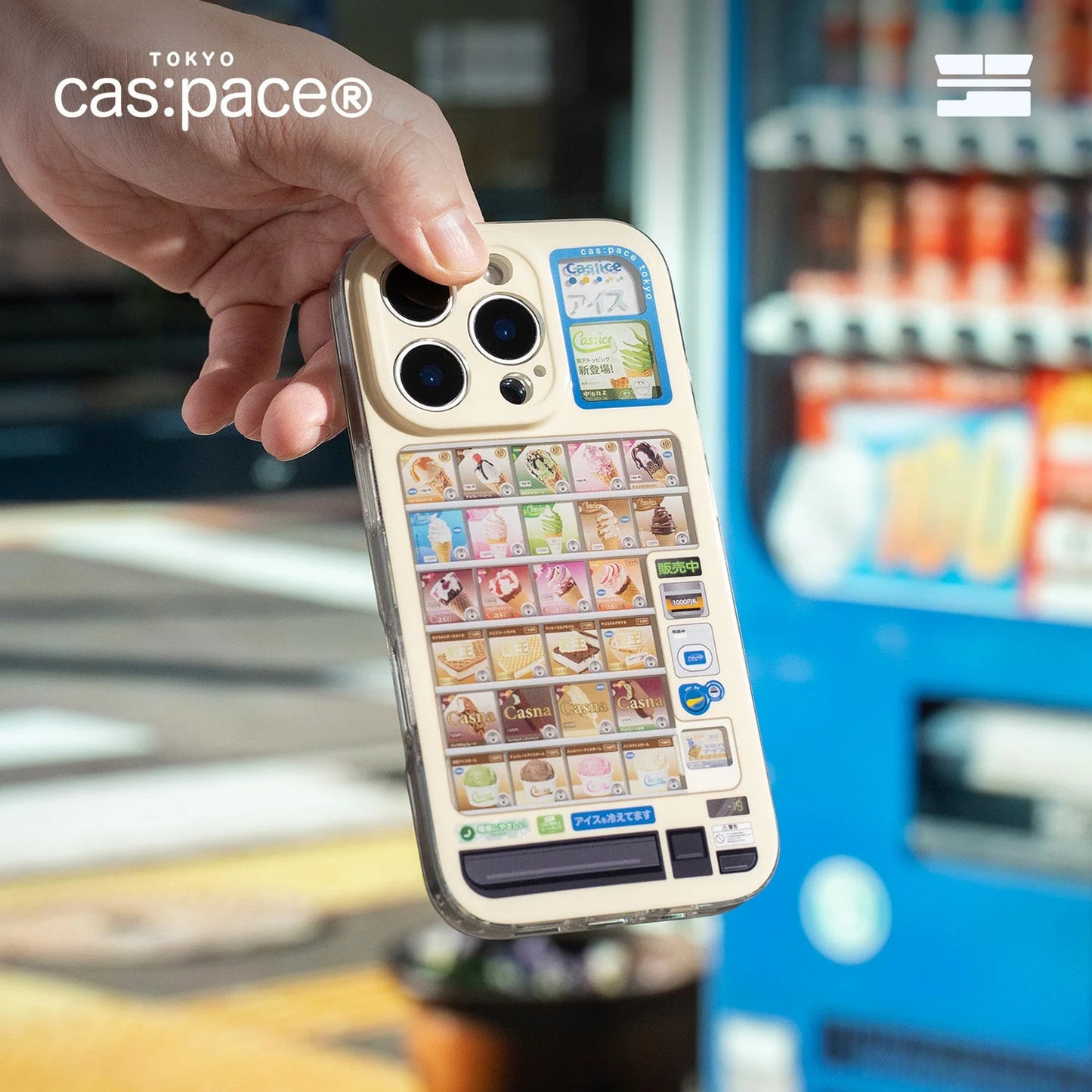 CAS:PACE 25S/S Ice Cream Vending Machine iPhone Case Japan Limited Edition