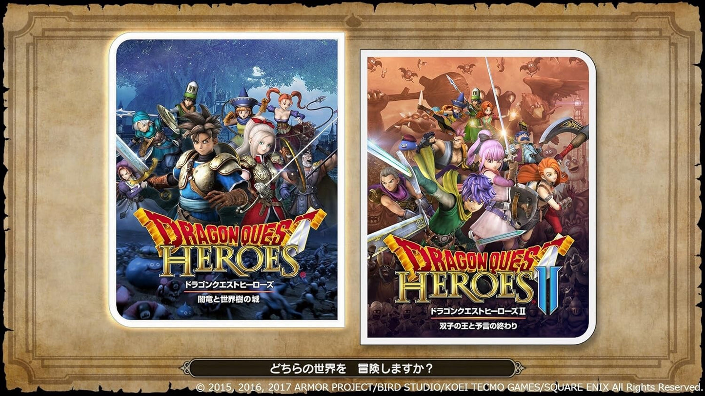 Nintendo Switch Dragon Quest Heroes I & II SQUARE ENIX Japan Import