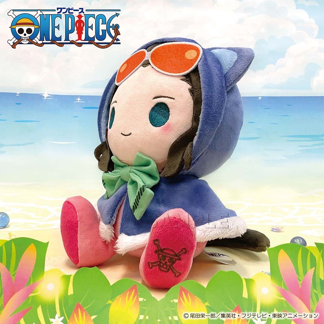 ONE PIECE KemoPon Plush Nico Robin Stuffed Toy Japan Official Anime Figure
