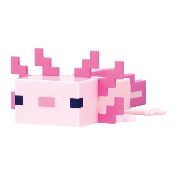 Bandai CapChara Minecraft 3 Gashapon Capsule Figure Full Set of 4 Japan