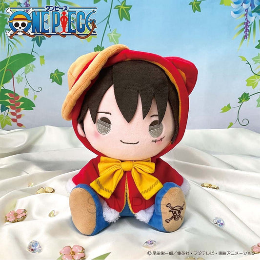 ONE PIECE KEMOPON Monkey D. Luffy Official Licensed Plush Doll From Japan