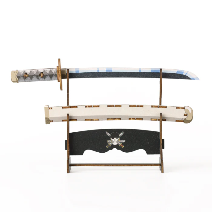 ONE PIECE Roronoa Zoro Swords Set ki-gu-mi Wooden 3D Puzzle from Japan