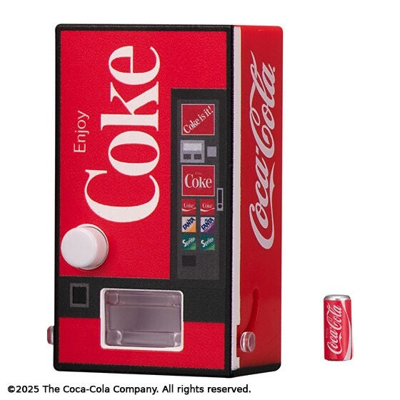 Coca-Cola Miniature Vending Machine Toy Japan Collectible Display Model