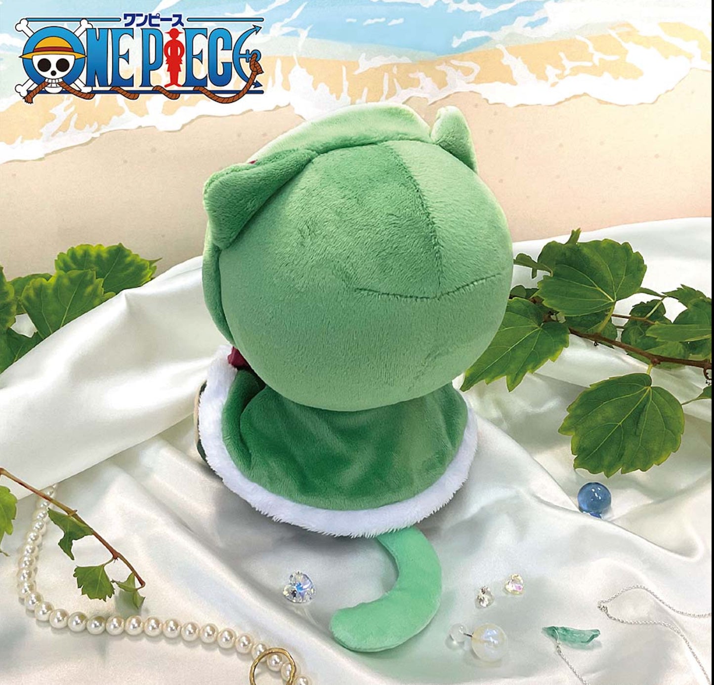 ONE PIECE Plush doll KEMOPON Roronoa Zoro From Japan