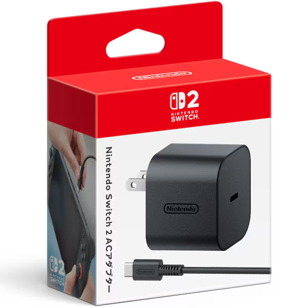 Nintendo Switch 2 AC Adapter  2025 release  Brand new factory sealed  Black