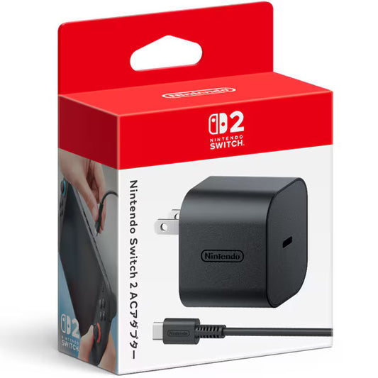 Nintendo Switch 2 AC Adapter 2025 release Brand new factory sealed Black