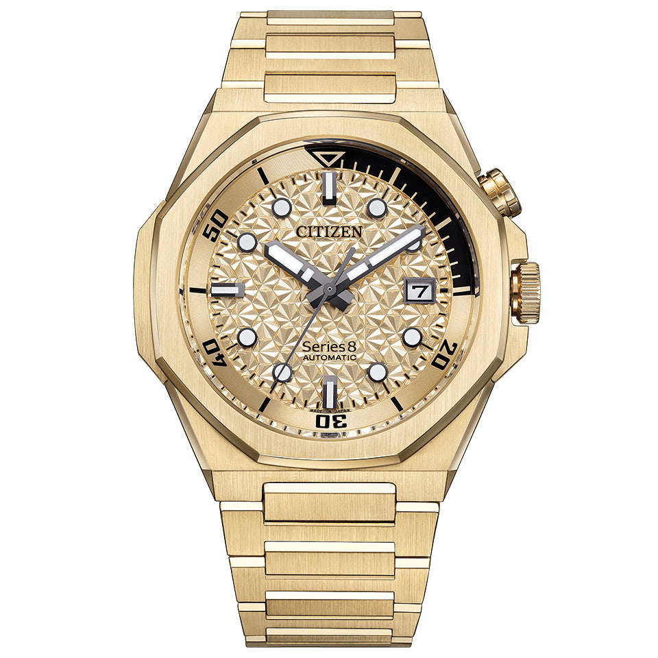 Citizen Series 8 NB6062-52P 890 Mechanical Limited 1200pcs Gold Auto 200m Japan