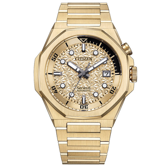 Citizen Series 8 NB6062-52P 890 Mechanical Limited 1200pcs Gold Auto 200m Japan
